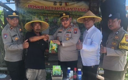 Kelompok Tani Terima Perhatian dan Dukungan dari Polres Pelabuhan Tanjungperak