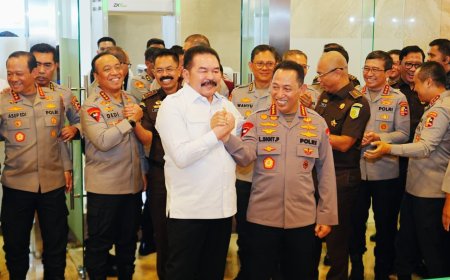 Kapolri dan Jaksa Agung Komitmen Jaga Sinergitas Penegakan Hukum