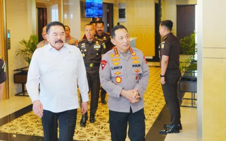 Kapolri dan Jaksa Agung Tegaskan Sinergitas sebagai Fondasi Pelayanan Publik