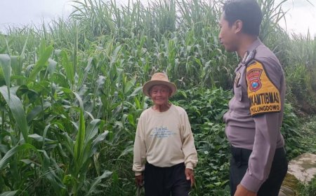 Polres Malang Konsisten Dukung Ketahanan Pangan lewat Pendampingan Warga Produktif