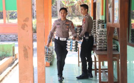 Tiga SPPG Polres Magetan Salurkan MBG Demi Dukung Pemenuhan Gizi