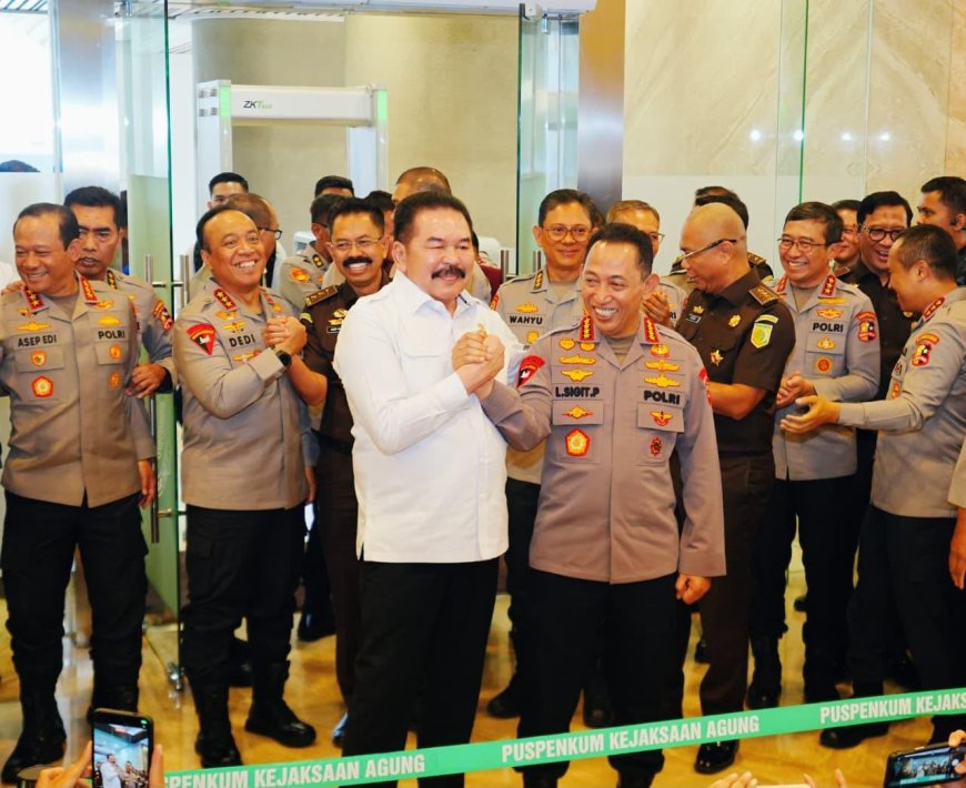 Kapolri dan Jaksa Agung Perkuat Sinergitas Penegakan Hukum, Pastikan Soliditas Institusi   