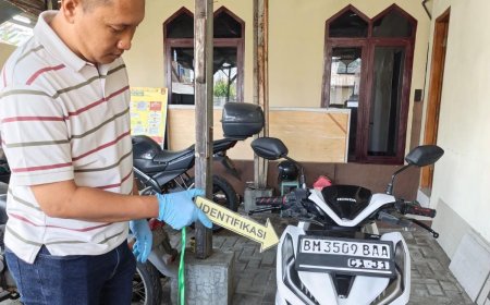 Polres Malang Ungkap Curanmor Milik Mahasiswa, Tersangka Diamankan Saat Transaksi COD